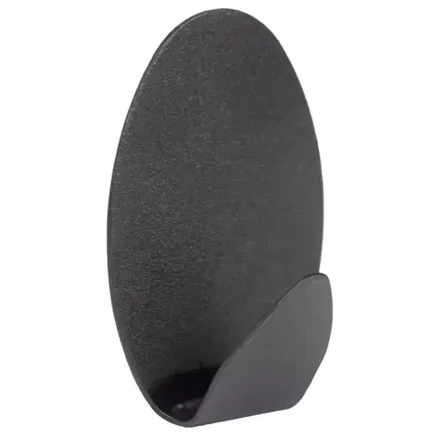 Vešiaky a háčiky na stenu Háčik 9 ks Black