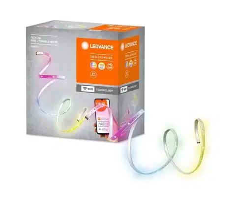 LED osvetlenie Ledvance - LED RGB+TW Stmievateľný pásik SMART+ FLEX 2m LED/8,5W/230V Wi-Fi 4058075665903