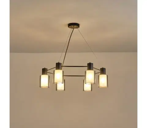 Svietidlá Eurolamp Luster na lanku 6xE14/15W/230V 144-24046