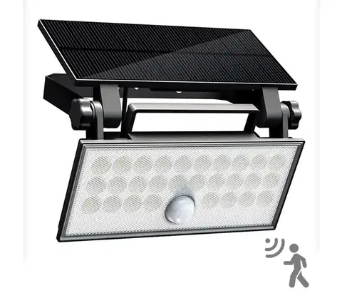 Záhradné lampy Top Light - LED Solárny nástenný reflektor HELEON PRO LED/8W/3,7V IP65 4000K Heleon PIR PRO