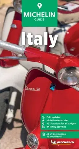 Geografia, mapy, sprievodcovia Michelin Travel Guides: Italy - Michelin Editions des Voyages