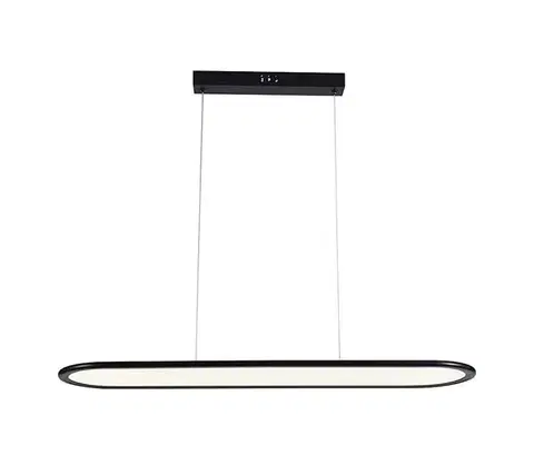 Svietidlá  LED Luster na lanku LED/24W/230V 3000K čierna 10046