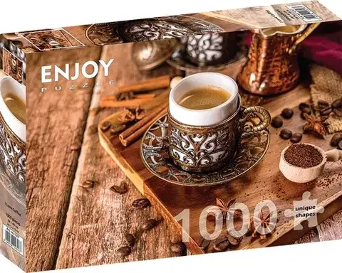 1000 dielikov Enjoy Puzzle Milujem kávu