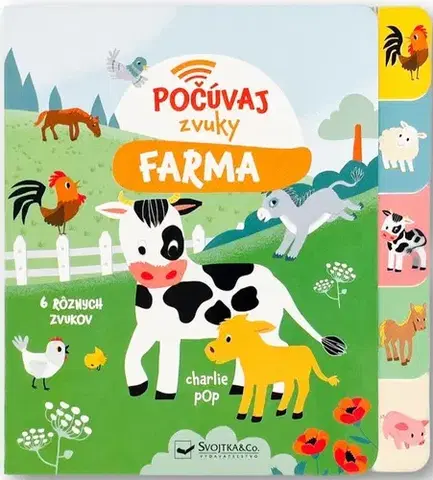 Zvukové knihy Počúvaj zvuky: Farma - Charlie Pop