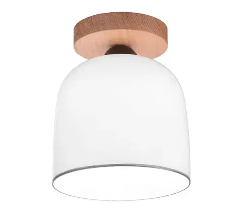 Svietidlá Kolarz A1352.11.Gr - Prisadený luster NONNA 1xE27/60W/230V dub/biela/šedá A1352.11.Gr