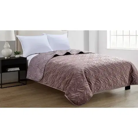 Prehozy na posteľ Prikrývka na posteľ  Velvet D6 170x220