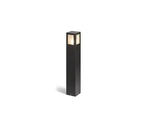 Záhradné lampy RED - Design  - R10433 - Vonkajšia lampa PONDER 1xE27/18W/230V IP44 čierna R10433