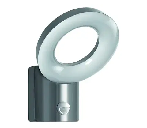Svietidlá Ledvance - LED Vonkajšie nástenné svietidlo so senzorom LOOP 1xLED/12W/230V IP44 4058075205901