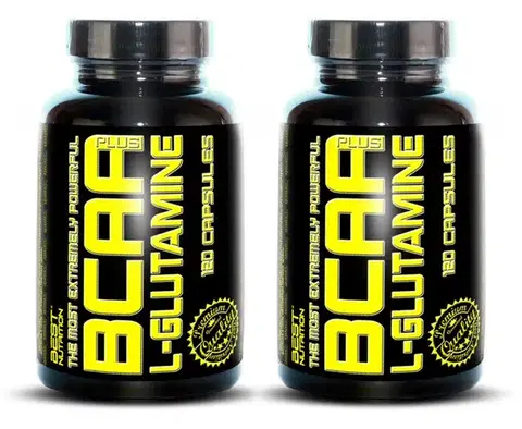 Aminokyseliny 1+1 Zadarmo: BCAA plus L-Glutamine od Best Nutrition 120 kaps. + 120 kaps.