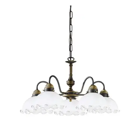 Svietidlá Kolarz 731.85.73 - Luster na reťazi NONNA 5xE27/75W/230V 731.85.73