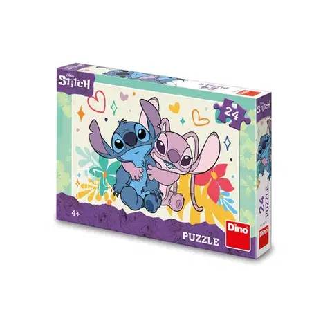 Do 49 dielikov Dino Puzzle Stitch a Angel 24 Dino FSC