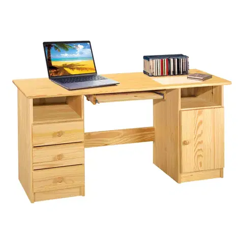 Písacie a PC stoly PC stôl 8847 lakovaný