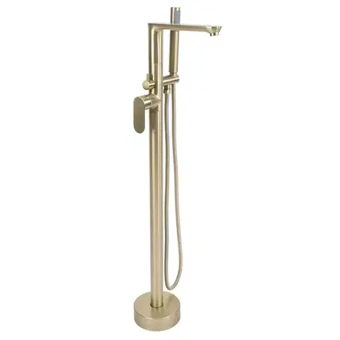 Kúpeľňové batérie REA - Voľne stojaca batéria Logan Brush Gold REA-B2221