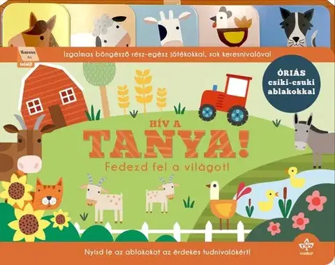 Leporelá, krabičky, puzzle knihy Hív a tanya! - Fedezd fel a világot! - Rebecca Weerasekera