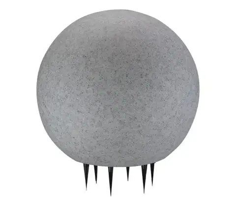 Záhradné lampy  Vonkajšia lampa ARGENTO 1xE27/15W/230V pr. 40 cm IP65 šedá 330352