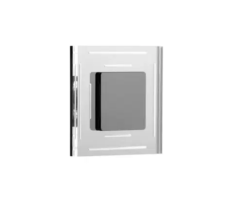 LED osvetlenie LDST SP-01-CB-BC8- LED schodiskové svietidlo SPACE 8xLED/1,2W/230V lesklá čierna SP-01-CB-BC8