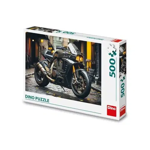 500 dielikov Dino Puzzle Motorka 500 Dino