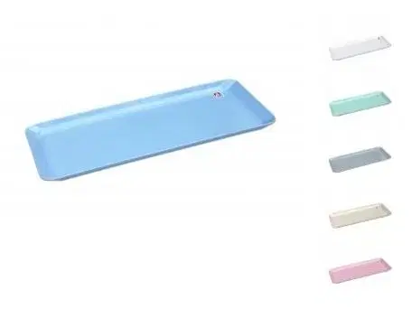 Podnosy a tácky Kinekus Podnos obdĺžnik 36x15cm, plast, mix farieb