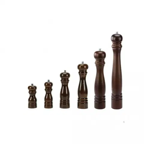 Koreničky a mlynčeky na  korenie STALGAST Drevený mlynček na soľ 25 cm