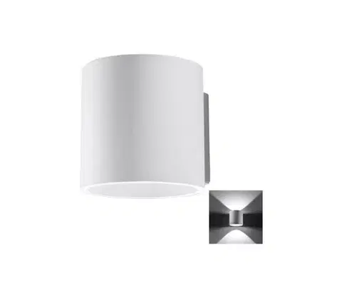 Svietidlá  SL.0050 - Nástenné svietidlo ORBIS 1 1xG9/40W/230V biela SL.0050