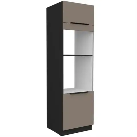 Kuchynské skrinky stojace Kuchynská skrinka Aria-Ta/Bl Anti Fingerprint 60dpm-210 2f