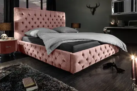 Postele Chesterfield posteľ PALLAS Dekorhome