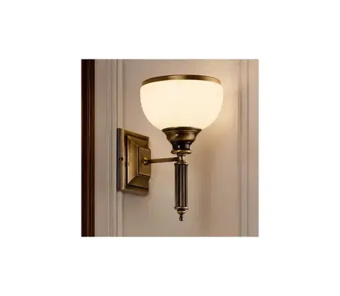 Svietidlá BRILAGI - Nástenné svietidlo TAURUS 1xE27/15W/230V bronz 2161