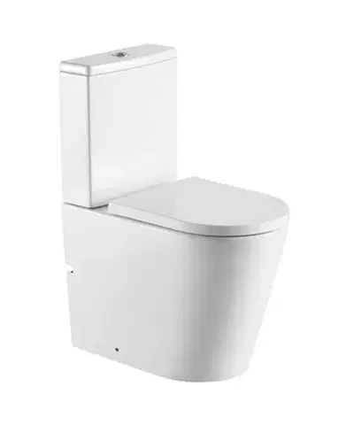 Záchody WC kombi komplet SAT Brevis vrátane dosky softclose, vario odpad SATBRE031RREXVPSN SATBRE031RREXVPSN