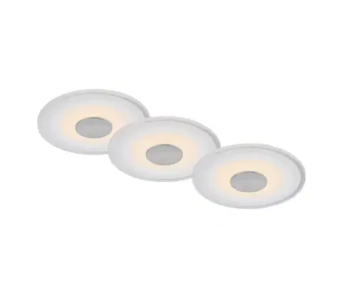 Svietidlá Briloner - SADA 3x LED Kúpeľňové podhľadové svietidlo LED/6W/230V IP44 chróm 7043-039