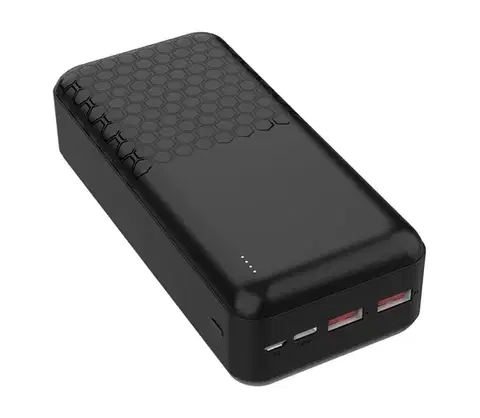 Predlžovacie káble  Powerbanka Power Delivery 30000 mAh/22,5W/3,7V čierna PMPB30OP19B