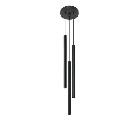 Svietidlá  SL.0471 - Luster na lanku PASTELO 3P 3xG9/8W/230V čierna SL.0471