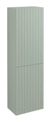 Kúpeľňový nábytok SAPHO - ESPACE STRIP skrinka 50x172x32cm, 2x dvierka, ľavá/pravá, verde ESC450-4444S