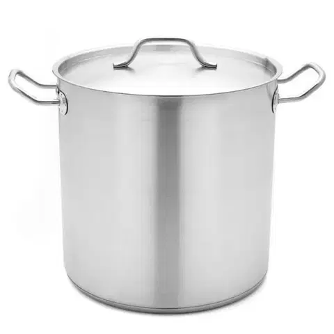 Hrnce Kinekus Hrniec nerezový s pokrievkou GASTRO 29cm, 21l