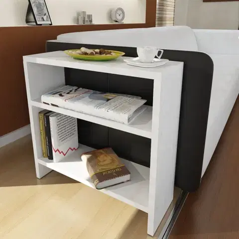 Konferenčné stolíky Príručný stolík / Odkladací stolík Silvanus - White