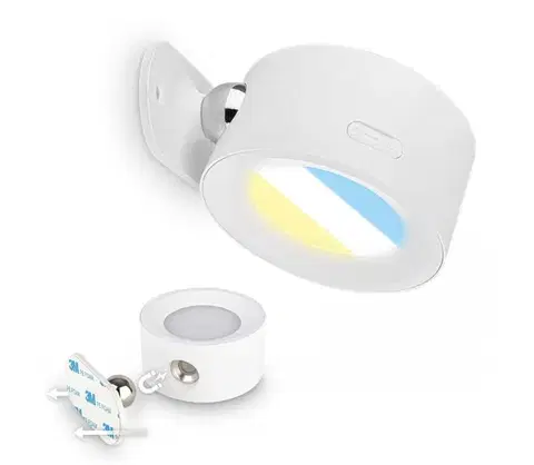 Svietidlá Briloner 3896016 - LED nabíjateľné stmievateľné nástenné svietidlo TARI LED/1,6W/5V 1500 mAh biela 3896016