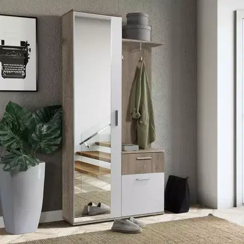 Predsieňový nábytok Predsieňový nábytok Lux hľuzovka / biela