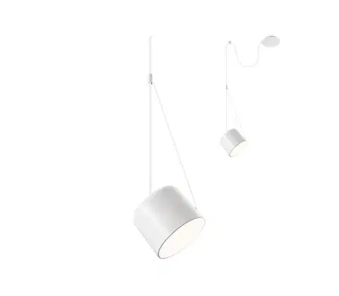 Svietidlá Redo 01-1823 - Luster na lanku DODO 1xE27/15W/230V pavúk biela 01-1823