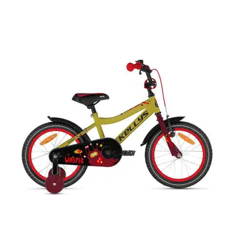 Bicykle KELLYS WASPER 2022 Yellow - 10" (100-110 cm)