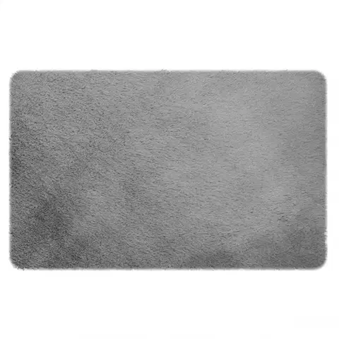 Koberčeky a rohože do kúpeľne Kúpeľňový koberček Skin obdĺžnikový 80x50 cm sivý CDW-8095 06