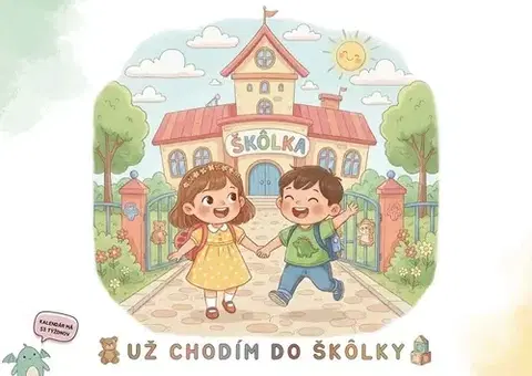 Partnerstvo a rodičovstvo - ostatné Už chodím do škôlky (Kalendár má 53 týždňov) - Marianna Balintová