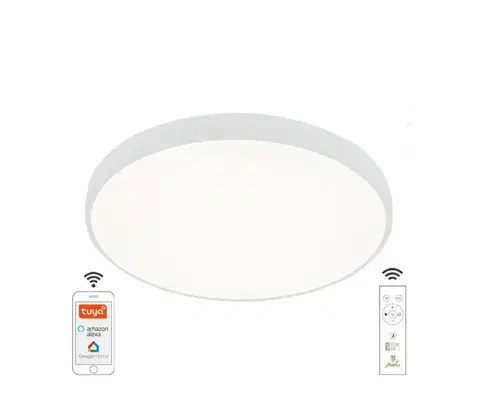 Svietidlá  LED Stmievateľné stropné svietidlo LED/48W/230V 2700-6500K Wi-Fi Tuya + DO LC902AS/WH