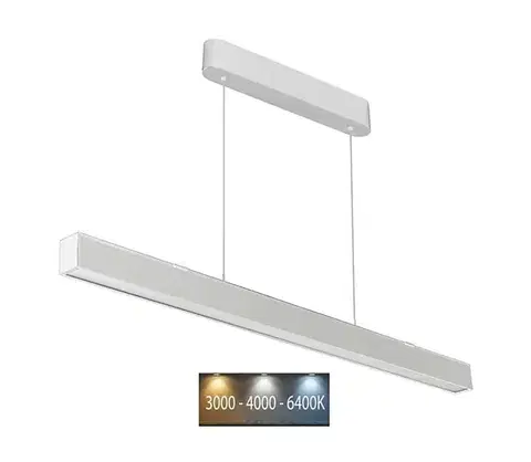 Svietidlá  LED Luster na lanku LED/40W/230V 3000/4000/6400K biela 10469