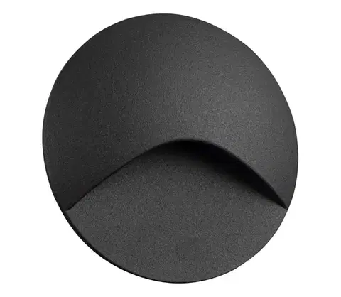 LED osvetlenie  39134 - LED schodiskové svietidlo EXIN LED/2,5W/230V 4000K IP65 antracitové, okrúhle 39134