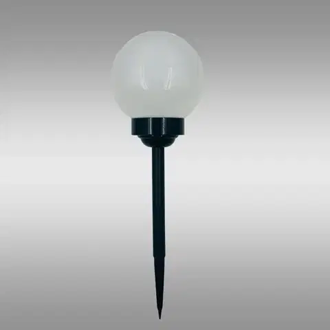 Solárne dekoračné lampy Solárna lampa GUĽA 20CM BLACK EKO0589
