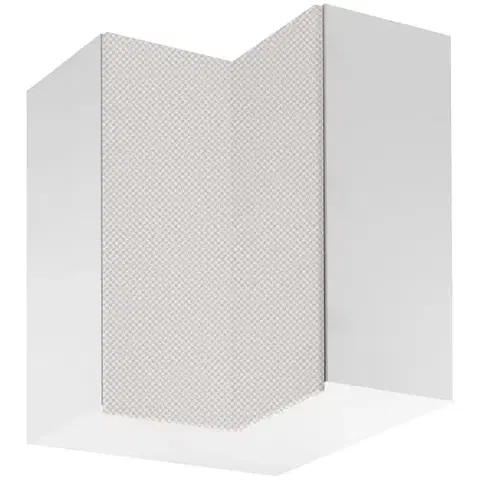 Kuchynské skrinky Korpus Luxeo K04-G60N2(72) biely