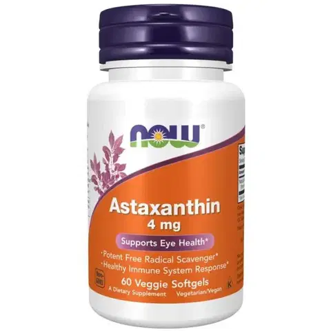 Ostatné špeciálne doplnky výživy Now Foods Astaxanthin