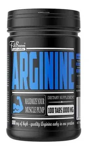 Anabolizéry a NO doplnky Arginine - FitBoom 100 tbl.