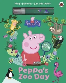 Leporelá, krabičky, puzzle knihy Peppa Pig: Peppa’s Zoo Day