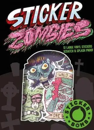 V cudzom jazyku Sticker Zombies