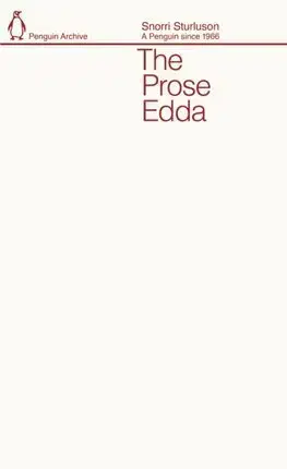 Historické romány The Prose Edda - Snorri Sturluson
